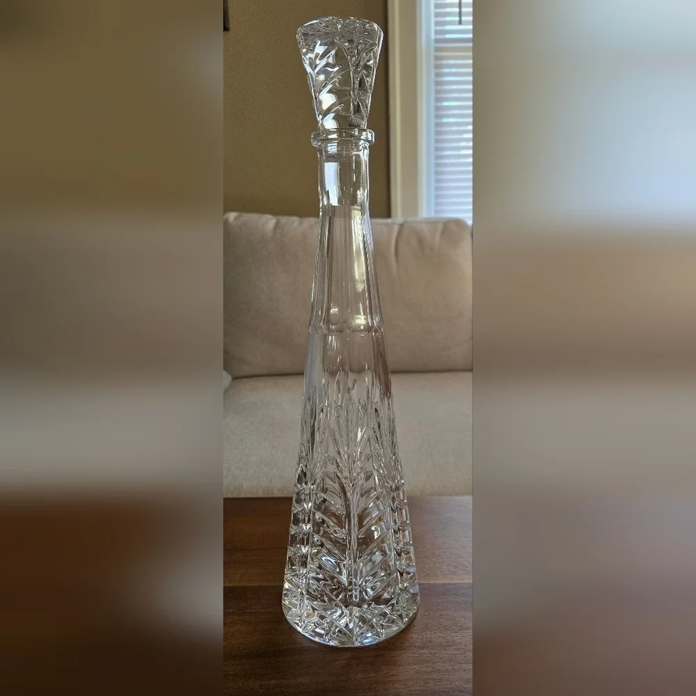 Portico | Crystal Decanter & Stopper | Crystal Clear Industries | Fifth Avenue